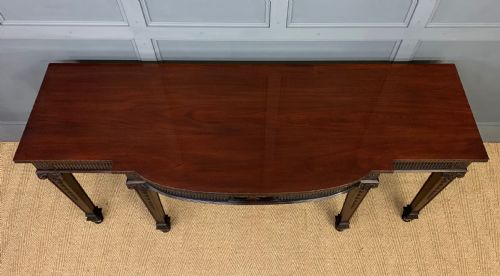 fig 4. Maple and Co Mahogany Dining Suite