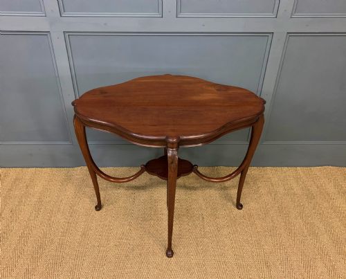 Late Victorian Mahogany Lamp Table