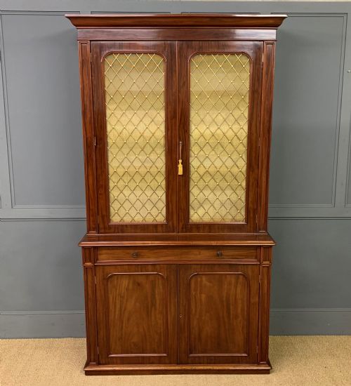 Fine William IV Mahogany Bookcase