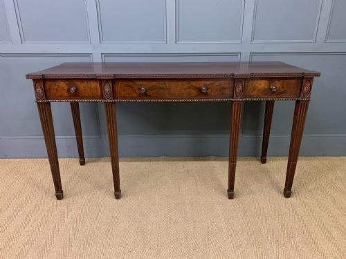 fig 1. Adams Style Mahogany Serving Table by Waring and Gillow