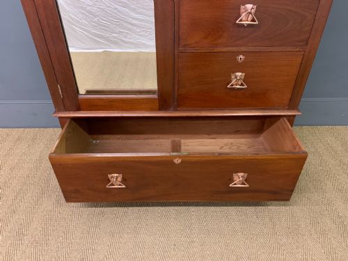 fig 2. Shapland and Petter Arts and Crafts Wardrobe