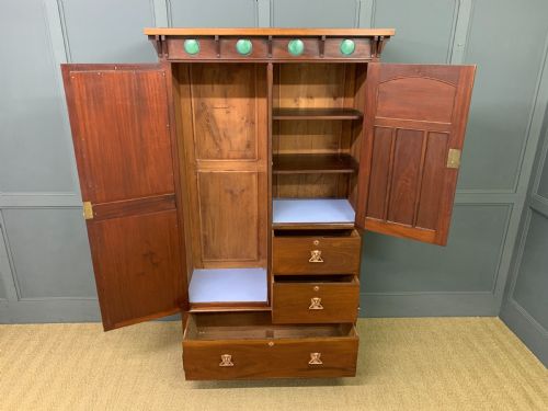 fig 3. Shapland and Petter Arts and Crafts Wardrobe