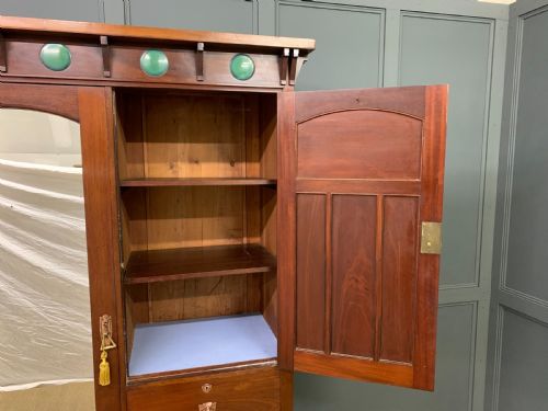 fig 5. Shapland and Petter Arts and Crafts Wardrobe