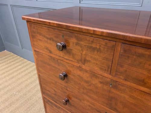 fig 4. Holland and Sons Mahogany Chest of Drawers