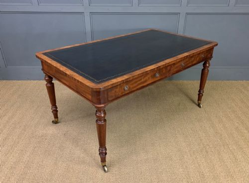 Early Victorian Mahogany Writing Table