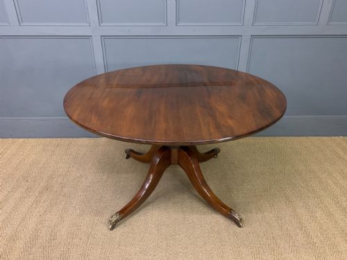 Georgian Mahogany Tilt Top Table