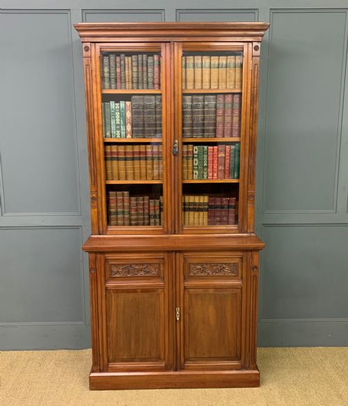 Arts and Crafts Walnut Bookcase