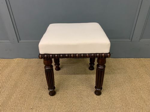 George IV Mahogany Stool