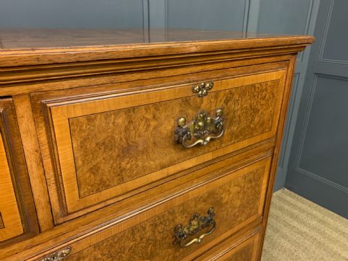 fig 7. Shapland and Petter Pollard Oak Chest of Drawers