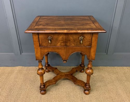 William and Mary Style Walnut Table