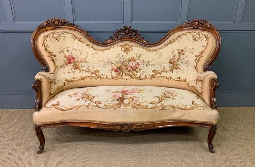 French Rosewood Settee