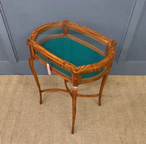 Inlaid Satinwood Bijouterie Table