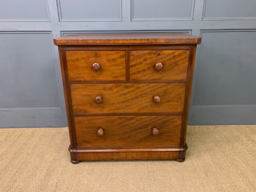 fig 1. Edwards and Roberts Mahogany Chest of Drawers