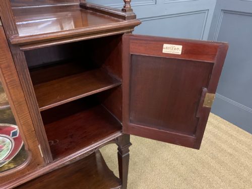 fig 3. Inlaid Display Cabinet by Maple and Co.