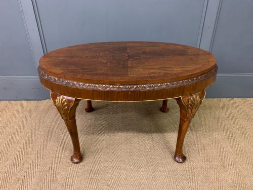Burr Walnut Coffee Table by Waring and Gillow