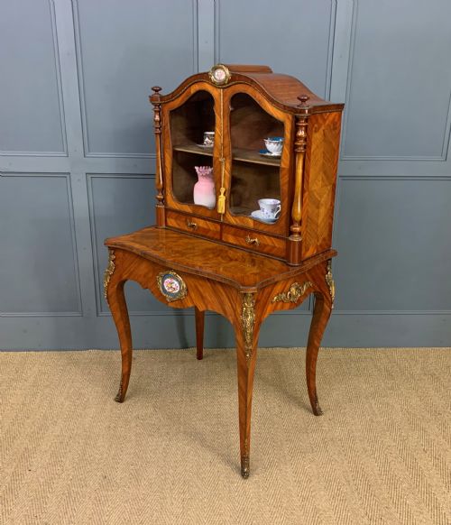 Kingwood and Walnut Bonheur Du Jour