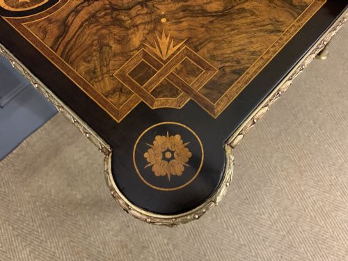 FINE QUALITY 19TH CENTURY CARD TABLE - ADDITIONAL PHOTO 8