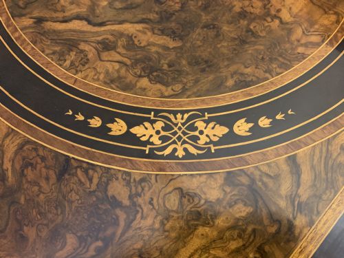 FINE QUALITY 19TH CENTURY CARD TABLE - ADDITIONAL PHOTO 10