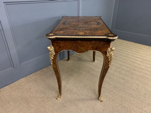 FINE QUALITY 19TH CENTURY CARD TABLE - ADDITIONAL PHOTO 11