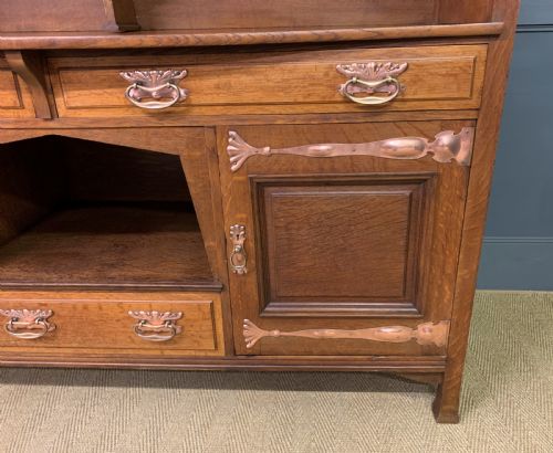 fig 1. Shapland and Petter Arts and Crafts Sideboard