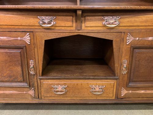 fig 4. Shapland and Petter Arts and Crafts Sideboard