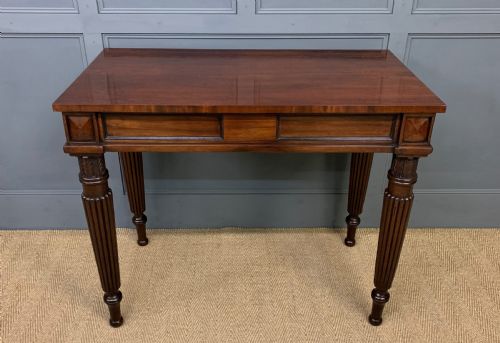 George IV Mahogany Console Table