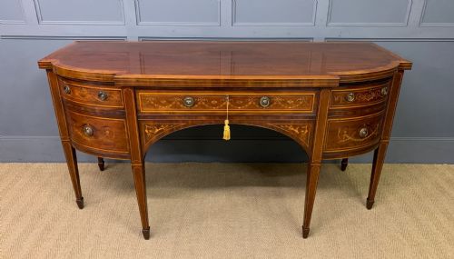 Georgian Inlaid Mahogany Sideboard
