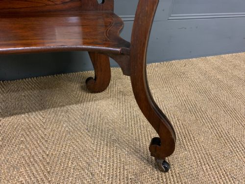 INLAID ROSEWOOD BONHEUR DU JOUR - ADDITIONAL PHOTO 9