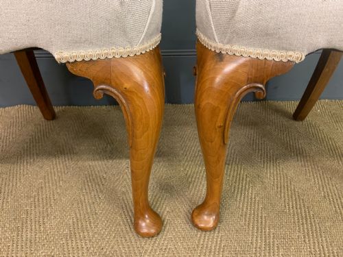 fig 3. Pair of Walnut Chairs by Maple & Co.