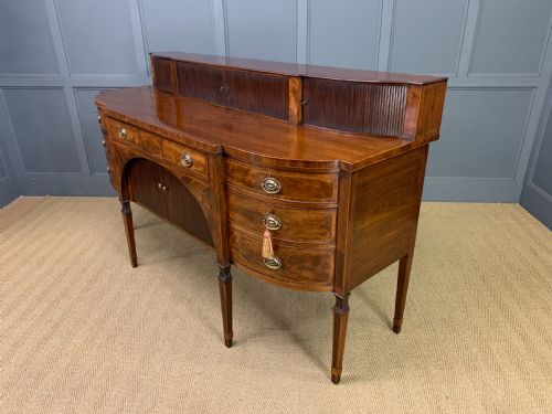 LARGE GEORGE III INLAID MAHOGANY SIDEBOARD - ADDITIONAL PHOTO 20