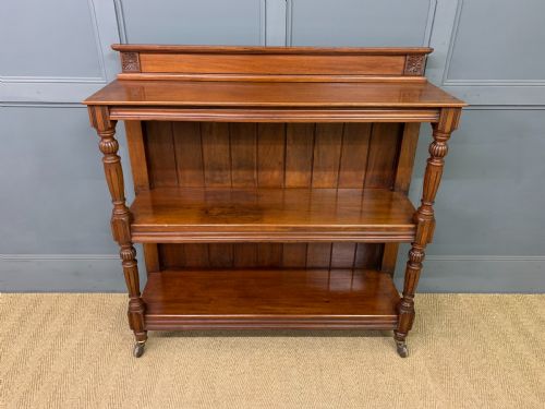 Victorian Walnut Whatnot