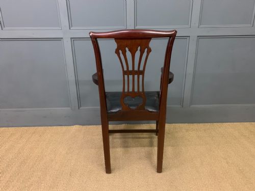 19TH CENTURY MAHOGANY ARMCHAIR - ADDITIONAL PHOTO 7