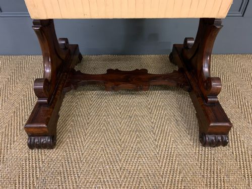 WILLIAM IV ROSEWOOD WORK TABLE - ADDITIONAL PHOTO 3