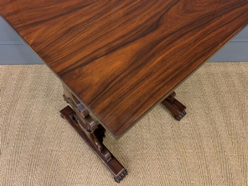 WILLIAM IV ROSEWOOD WORK TABLE - ADDITIONAL PHOTO 7