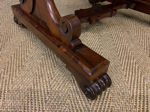 WILLIAM IV ROSEWOOD WORK TABLE - ADDITIONAL PHOTO 9