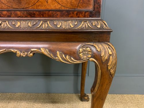 BURR WALNUT SIDE TABLE - ADDITIONAL PHOTO 5