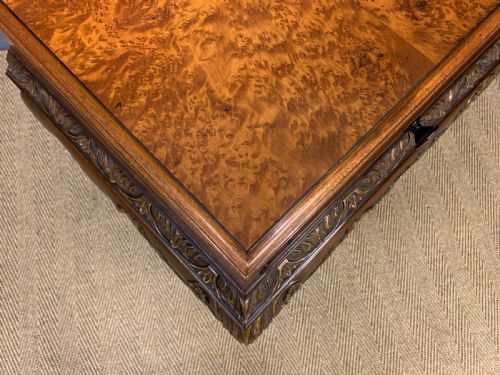 BURR WALNUT SIDE TABLE - ADDITIONAL PHOTO 9