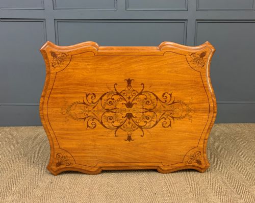 19TH CENTURY INLAID SATINWOOD TABLE - ADDITIONAL PHOTO 13