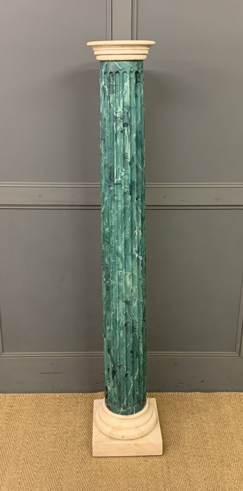 Faux Marble Column