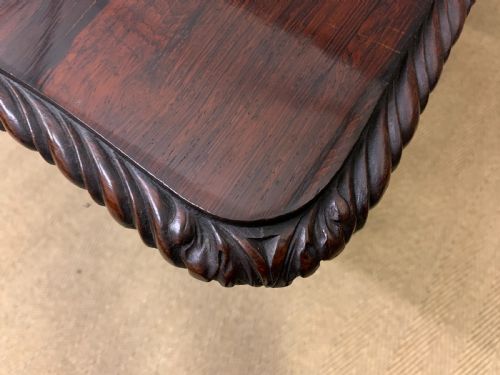 19TH CENTURY ROSEWOOD SOFA TABLE - ADDITIONAL PHOTO 21