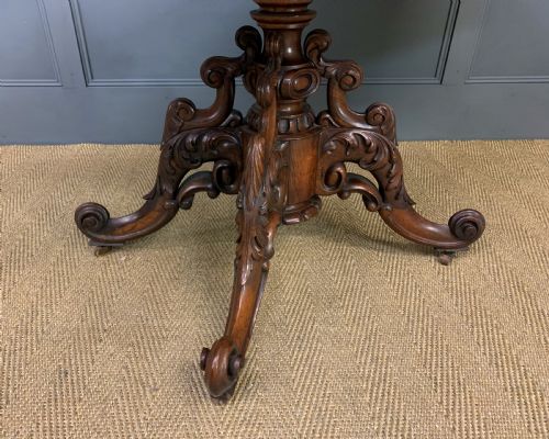 19TH CENTURY ROSEWOOD SOFA TABLE - ADDITIONAL PHOTO 25