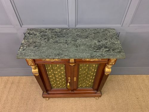 FRENCH EMPIRE MAHOGANY CHIFFONIER - ADDITIONAL PHOTO 2