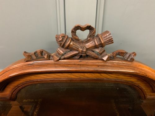 VICTORIAN INLAID WRITING DESK BY JAS SHOOLBRED - ADDITIONAL PHOTO 5