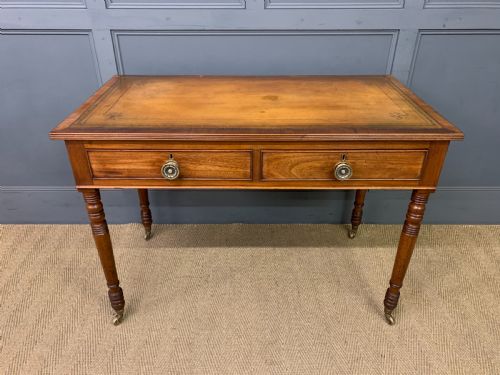 George IV Mahogany Writing Table