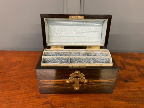 VICTORIAN COROMANDEL STATIONARY CASKET - ADDITIONAL PHOTO 9