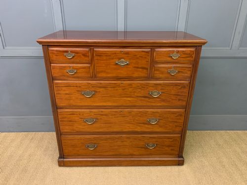 Large Edwardian Mahogany Chest by Jas Shoolbred