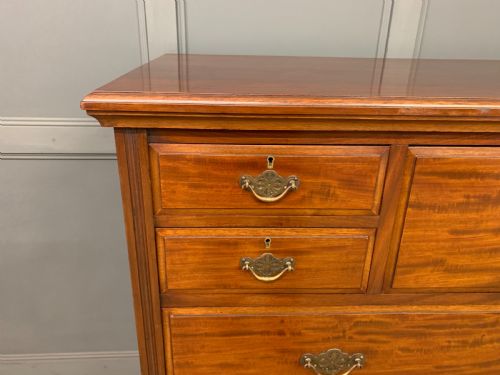 fig 2. Large Edwardian Mahogany Chest by Jas Shoolbred