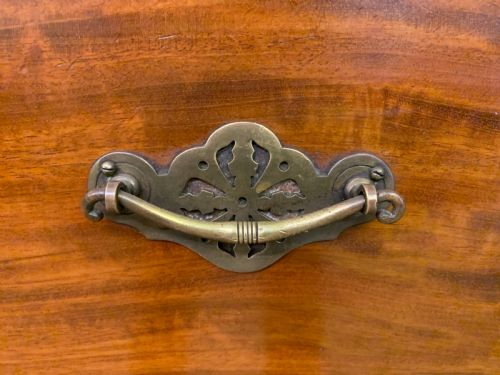 fig 4. Large Edwardian Mahogany Chest by Jas Shoolbred