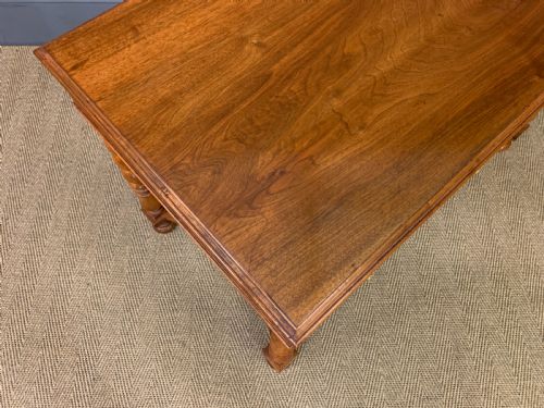 WALNUT BARLEY TWIST 3 DRAWER SIDE TABLE - ADDITIONAL PHOTO 11