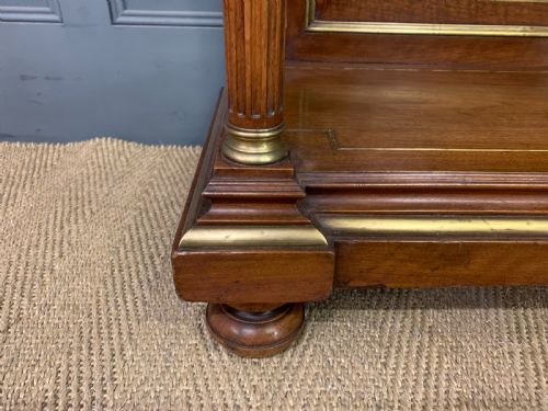 19TH CENTURY WALNUT MARQUETRY PIER TABLE - ADDITIONAL PHOTO 8